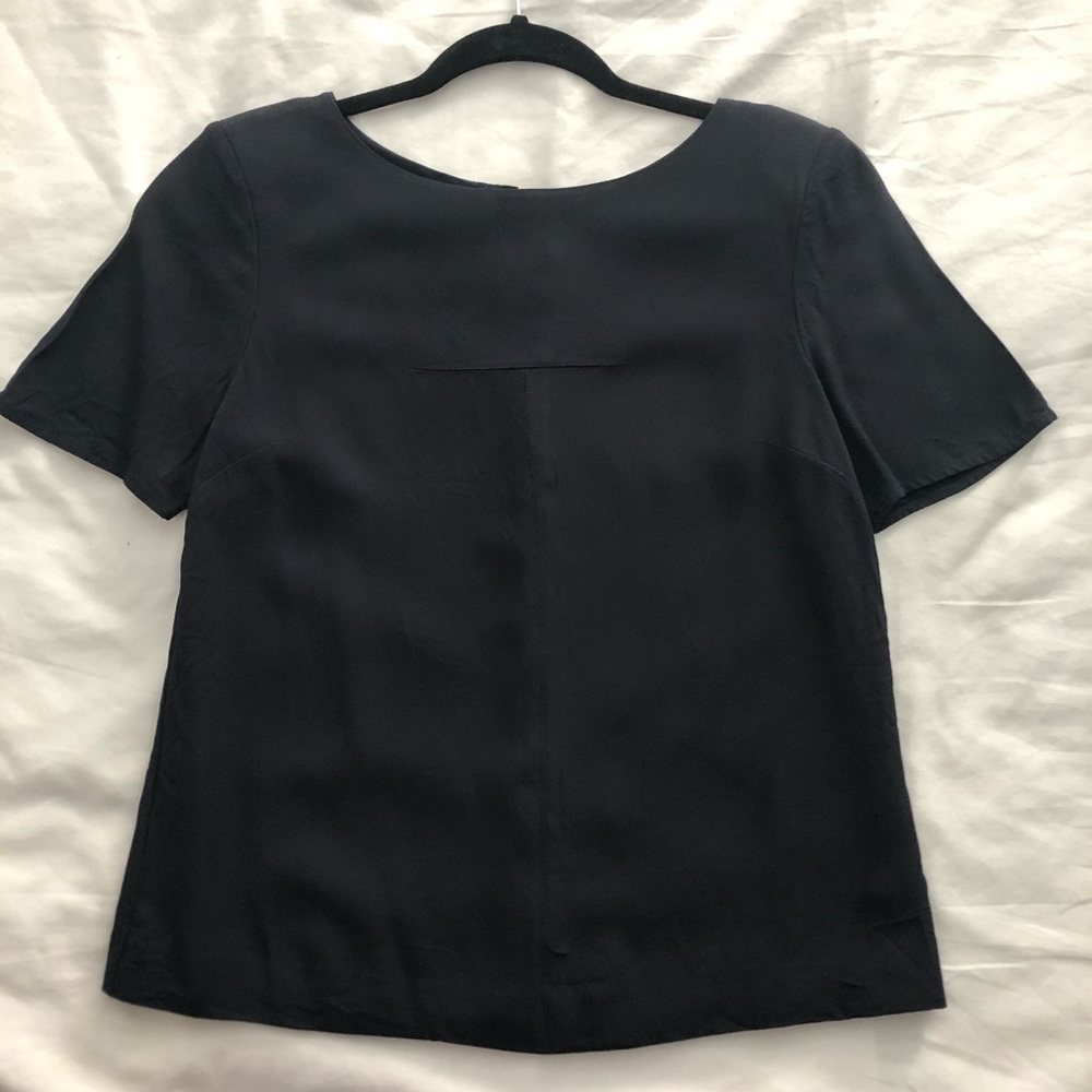 Ted baker navy NWOT blouse